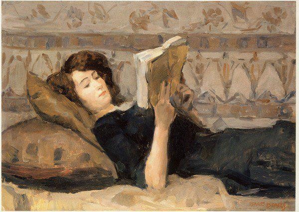 reading-girl-on-a-sofa-1920-isaac-israels-